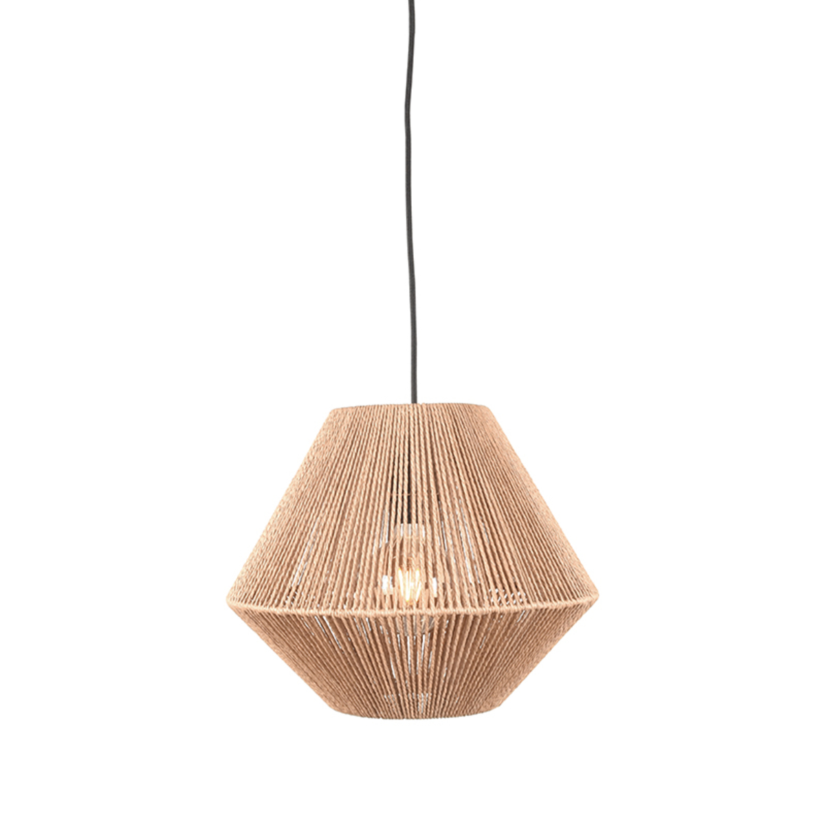 Lampe suspendue I_Ibiza - Naturel - Jute - Rurale - LABEL51