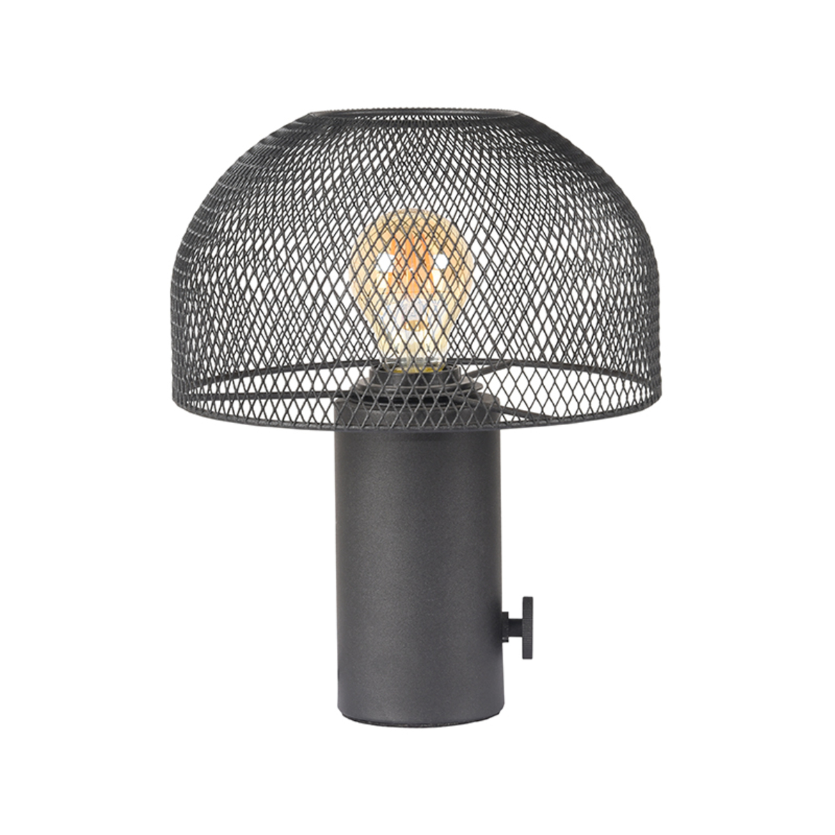 Lampe a poser I_Fungo - Noir - ZWART - Métal - Moderne - LABEL51