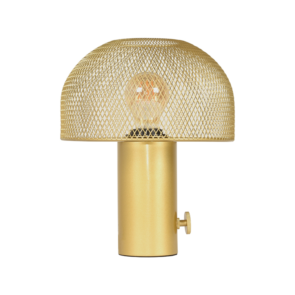 Lampe a poser I_Fungo - L'or - Gold - Métal - Design - LABEL51