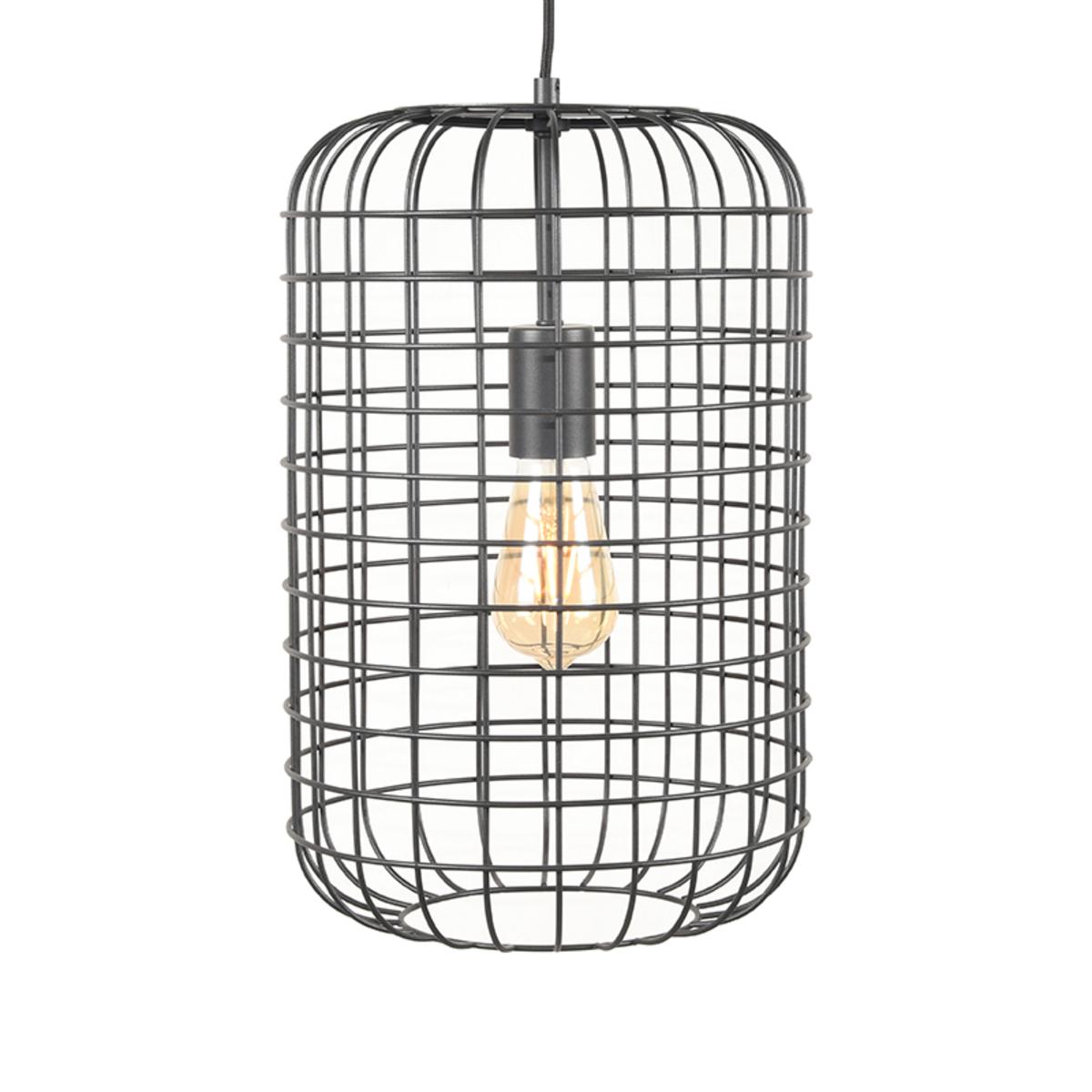 Lampe suspendue I_Solido - Noir - ZWART - - Moderne - LABEL51