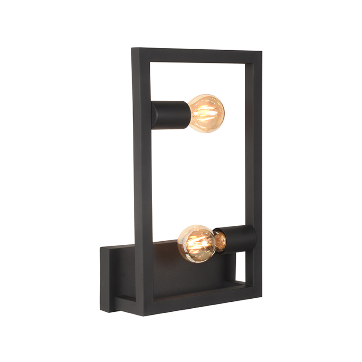 Applique I_Quadrato - Noir - ZWART - - Moderne - LABEL51