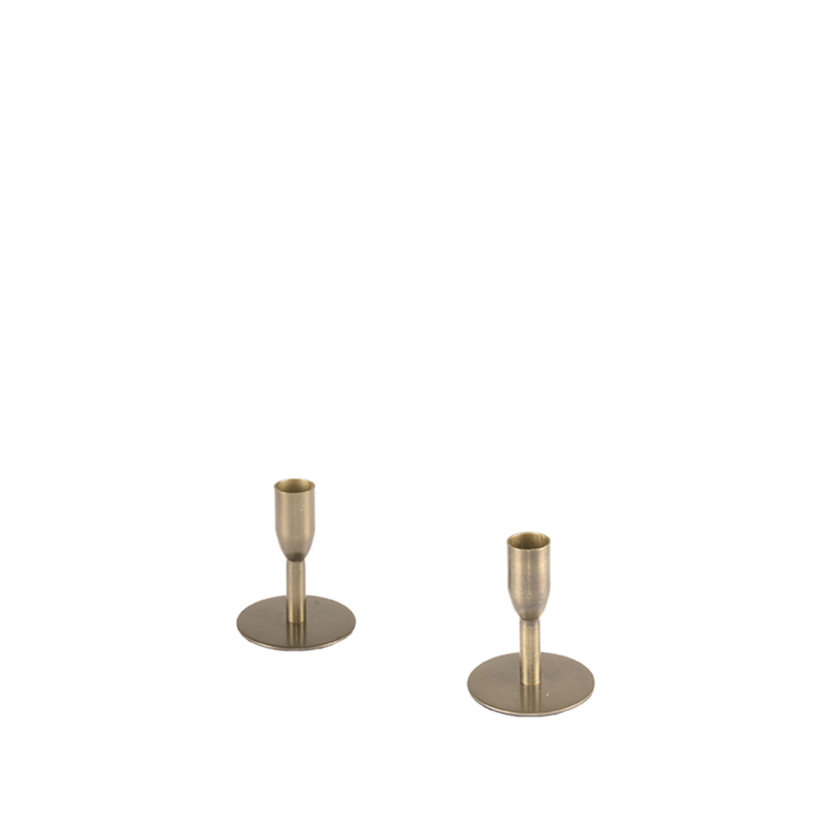 Décoratio I_Kandelaars - Antiek Goud - Gold - Métal - Design - LABEL51