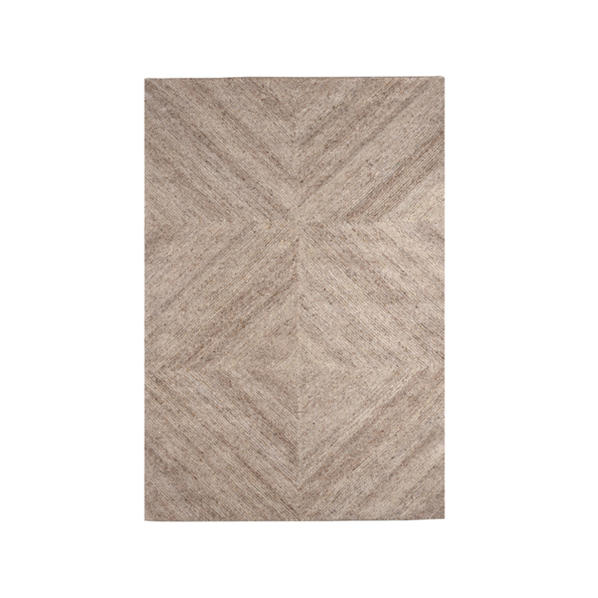 Tapis I_Blendy - Taupe - BRUIN - Laine - Rurale - LABEL51