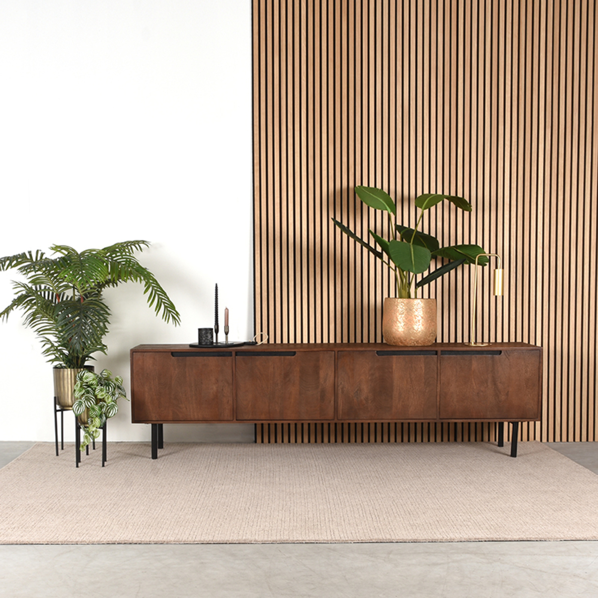 Meuble TV I_Rio - Espresso - BRUIN - - Moderne - LABEL51