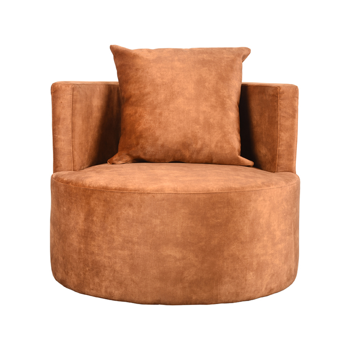 Fauteuil I_Evy - Ocre - GEEL - - Sans accoudoir - Retro - LABEL51