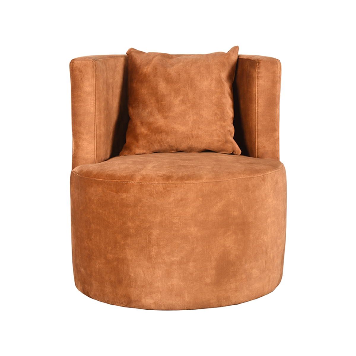 Fauteuil I_Evy - Ocre - GEEL - - Sans accoudoir - Retro - LABEL51