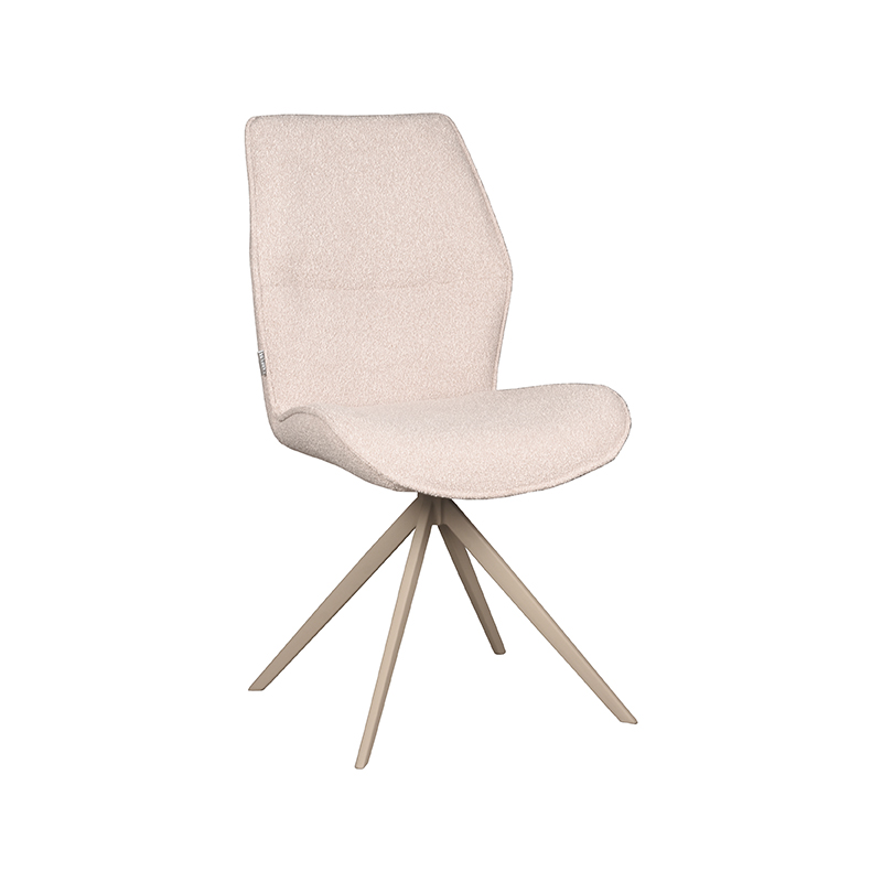 Chaise de salle à manger I_Comfy - Naturel Beige - Boucle - Sans accoudoir - Scandinave - LABEL51