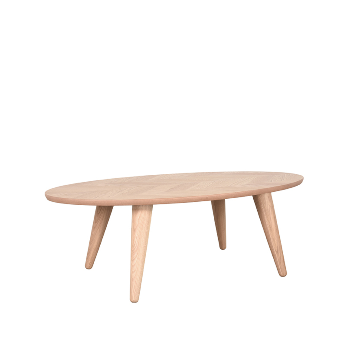 Table basse I_Ines - Ovales - Naturel - Chêne - Scandinave - LABEL51