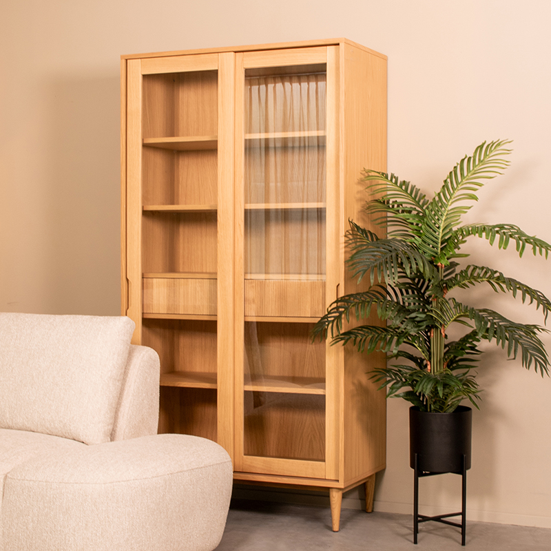 Vitrine I_Jule - Naturel - - Scandinave - LABEL51