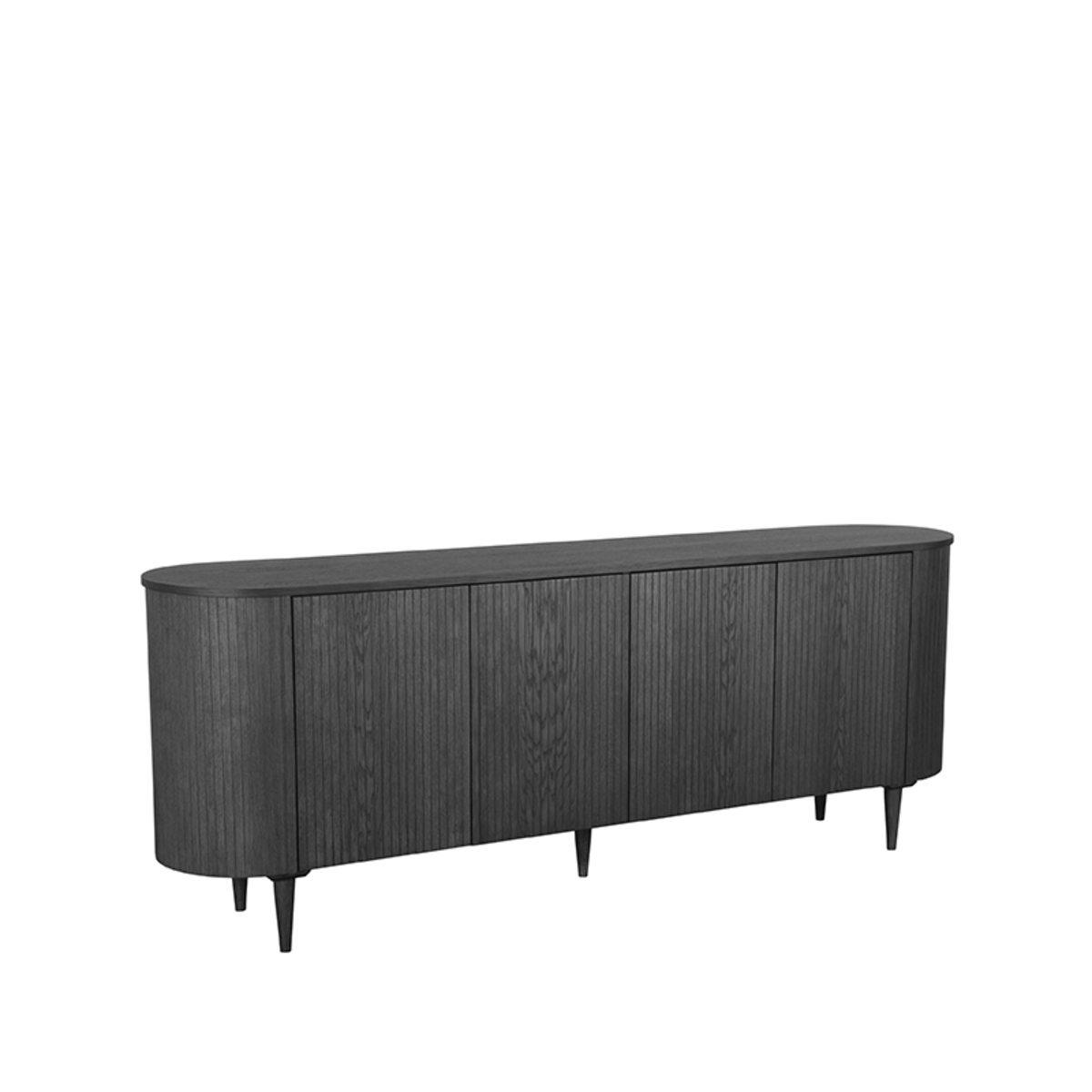 Buffet I_Oliva - Noir - ZWART - - Moderne - LABEL51