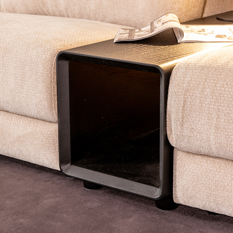 Canapé I_Tivoli - Noir - Eikenfineer - Moderne - LABEL51