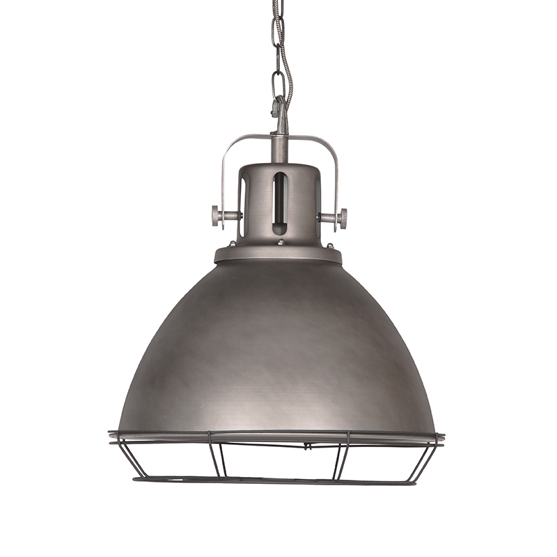Lampe suspendue I_Spot - Burned Steel - GRIJS - - Industriel - LABEL51