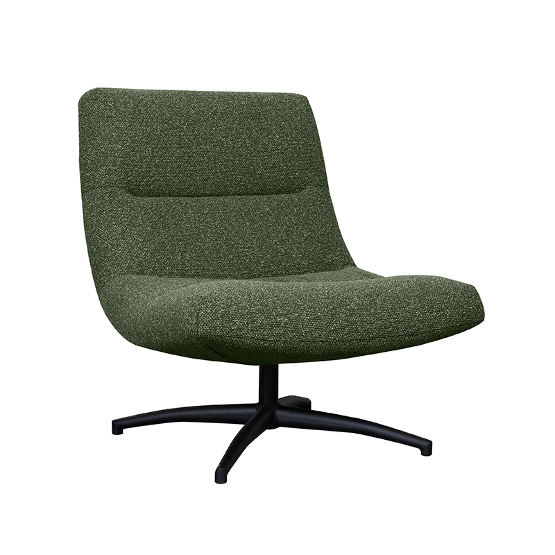 Fauteuil I_Calix - Pivotant - Forêt - GROEN - Royal Boucle - Sans accoudoir - Moderne - LABEL51