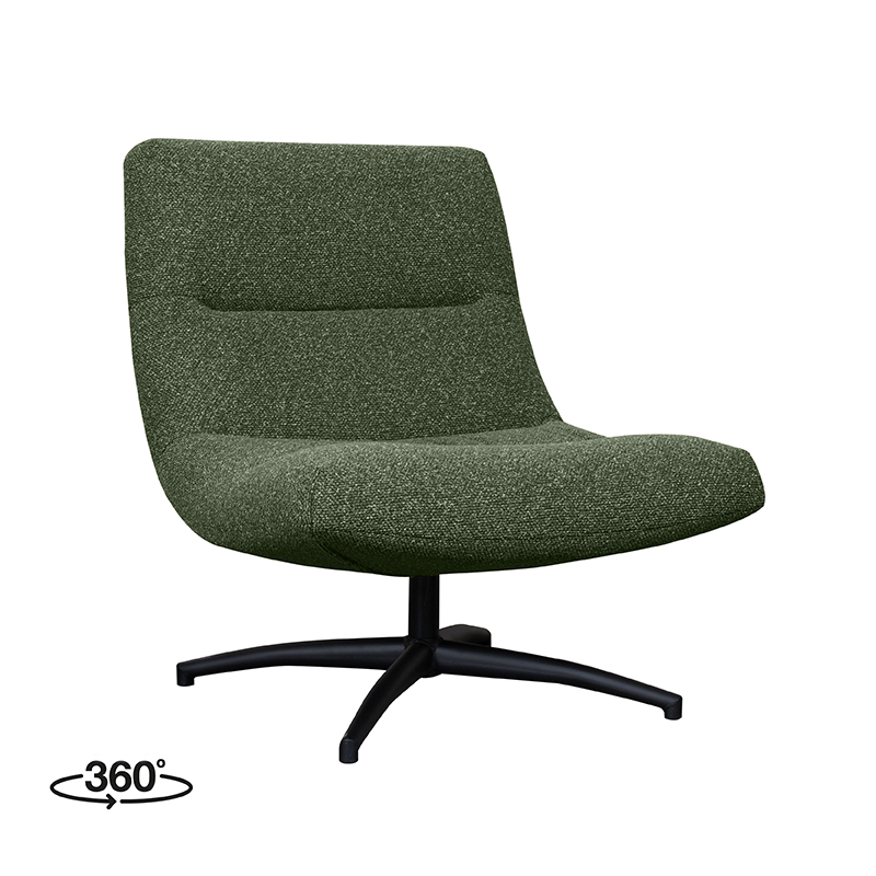 Fauteuil I_Calix - Forêt - Vert - Royal Boucle - Sans accoudoir - Moderne - LABEL51