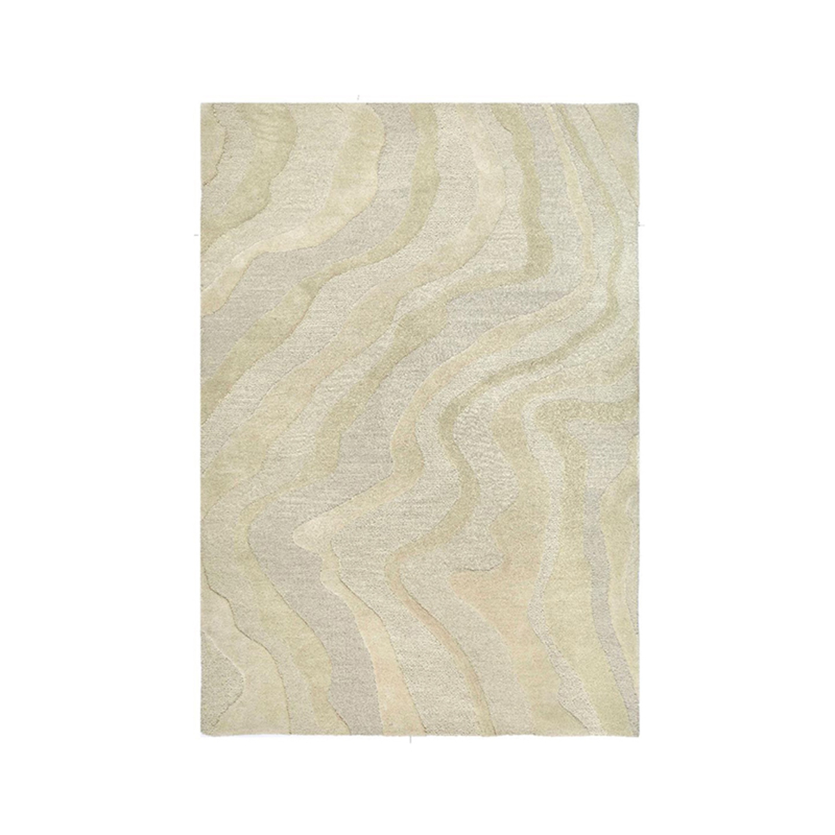 Tapis I_Mosa - Sable - Naturel - Laine - Scandinave - LABEL51