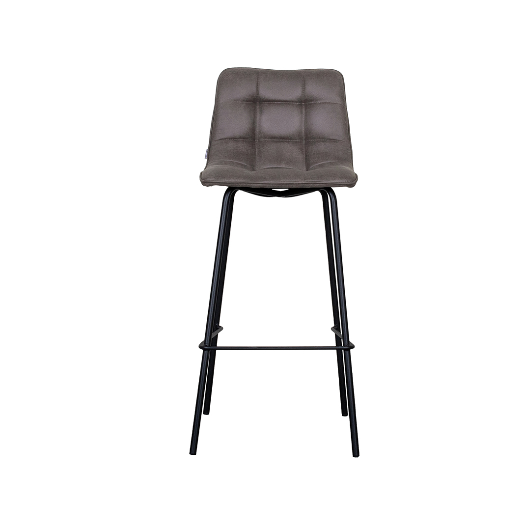 Tabouret de bar I_Bistro - Hoog - Anthracite - GRIJS - - Sans accoudoir - Moderne - LABEL51