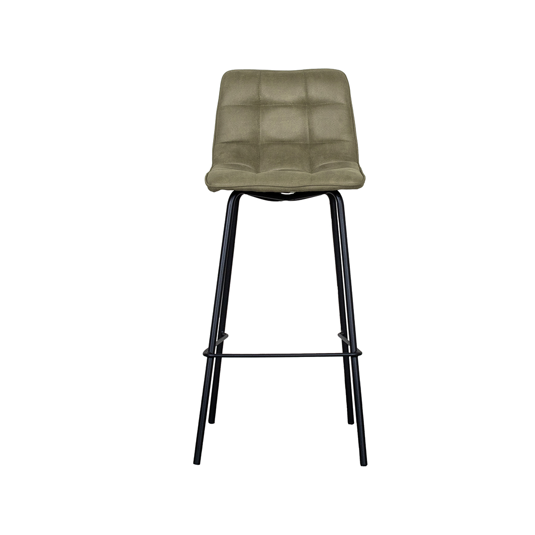 Tabouret de bar I_Bistro - Hoog - Moss - GROEN - - Sans accoudoir - Moderne - LABEL51