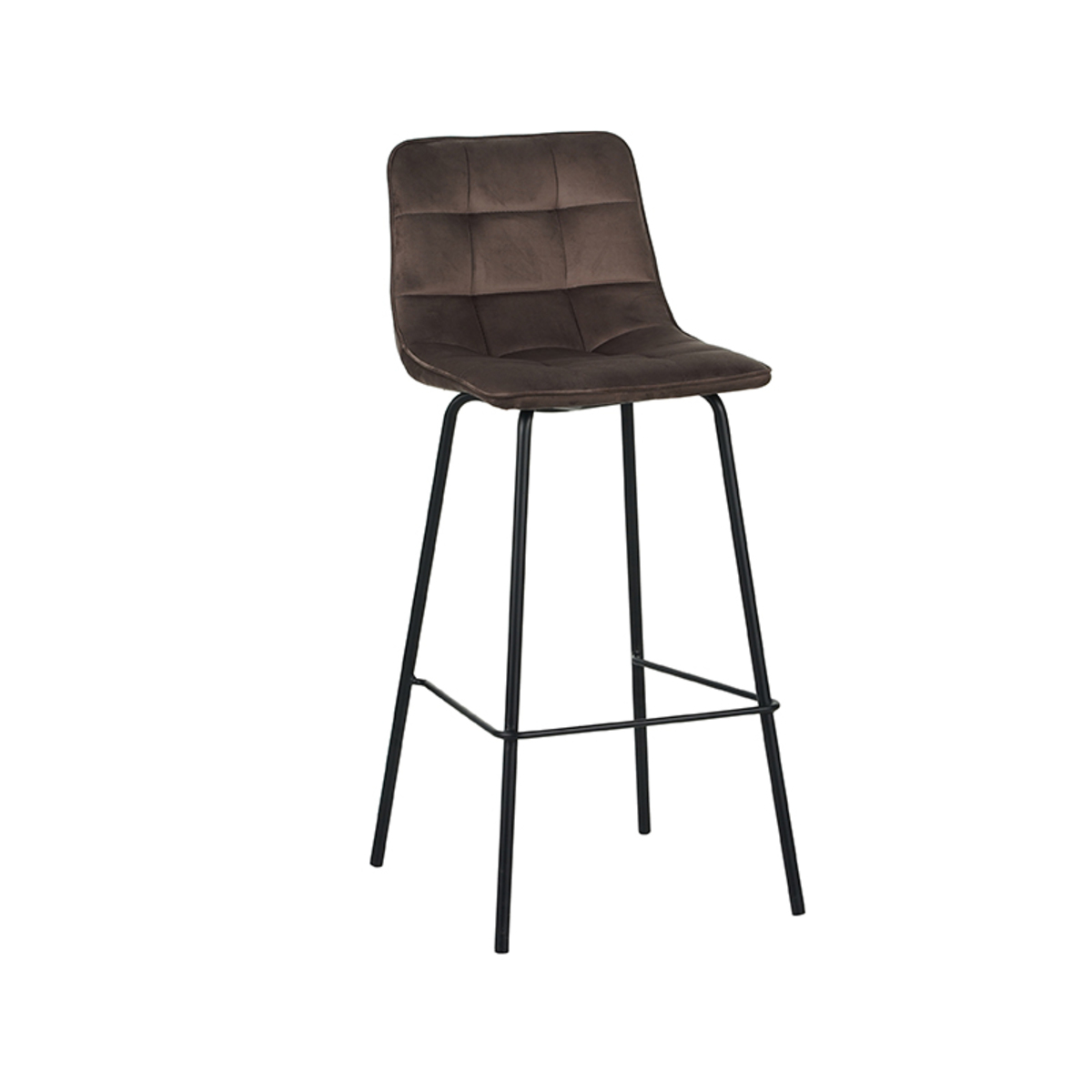 Tabouret de bar I_Bistro - Hoog - Taupe - BRUIN - - Sans accoudoir - Rurale - LABEL51