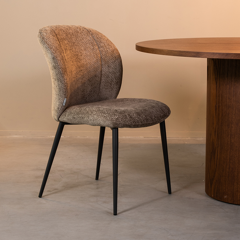 Chaise de salle à manger I_Vino - Hunter - GROEN - - Sans accoudoir - Moderne - LABEL51