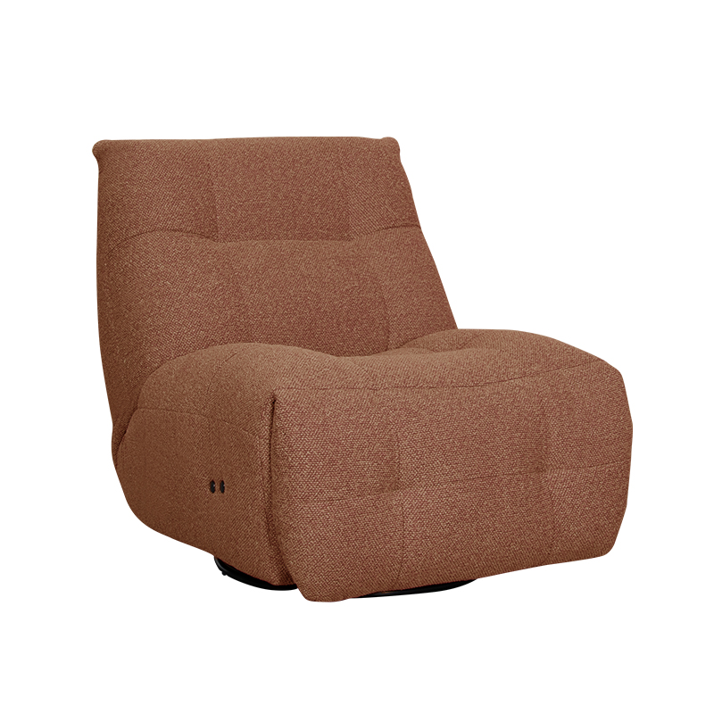 Fauteuil I_Relax and Recharge - Électrique - Coral - Orange - Boucle - Sans accoudoir - Design - LABEL51