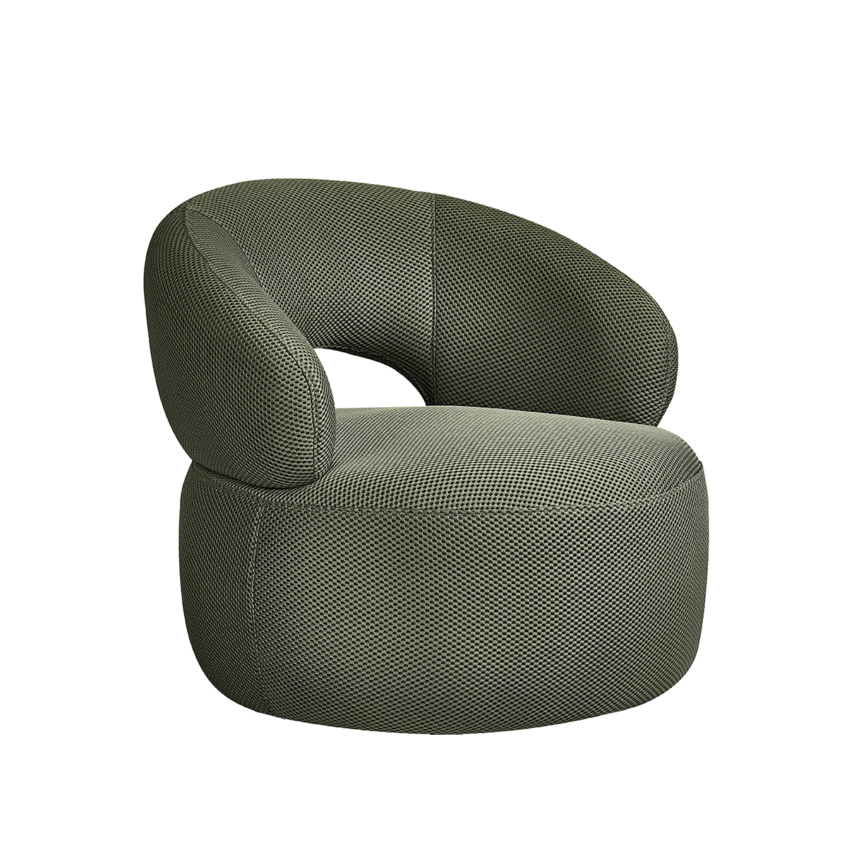 Fauteuil I_Suite - Hunter - Vert - Breathe - Sans accoudoir - Design - LABEL51