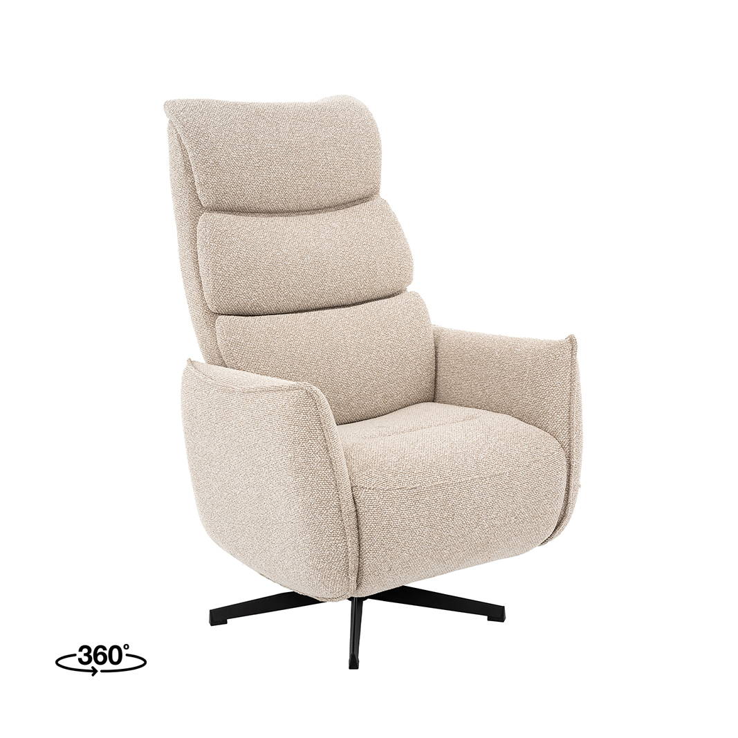Fauteuil I_Goteborg - Électrique - Naturel Beige - Royal Boucle - Sans accoudoir - Rurale - LABEL51