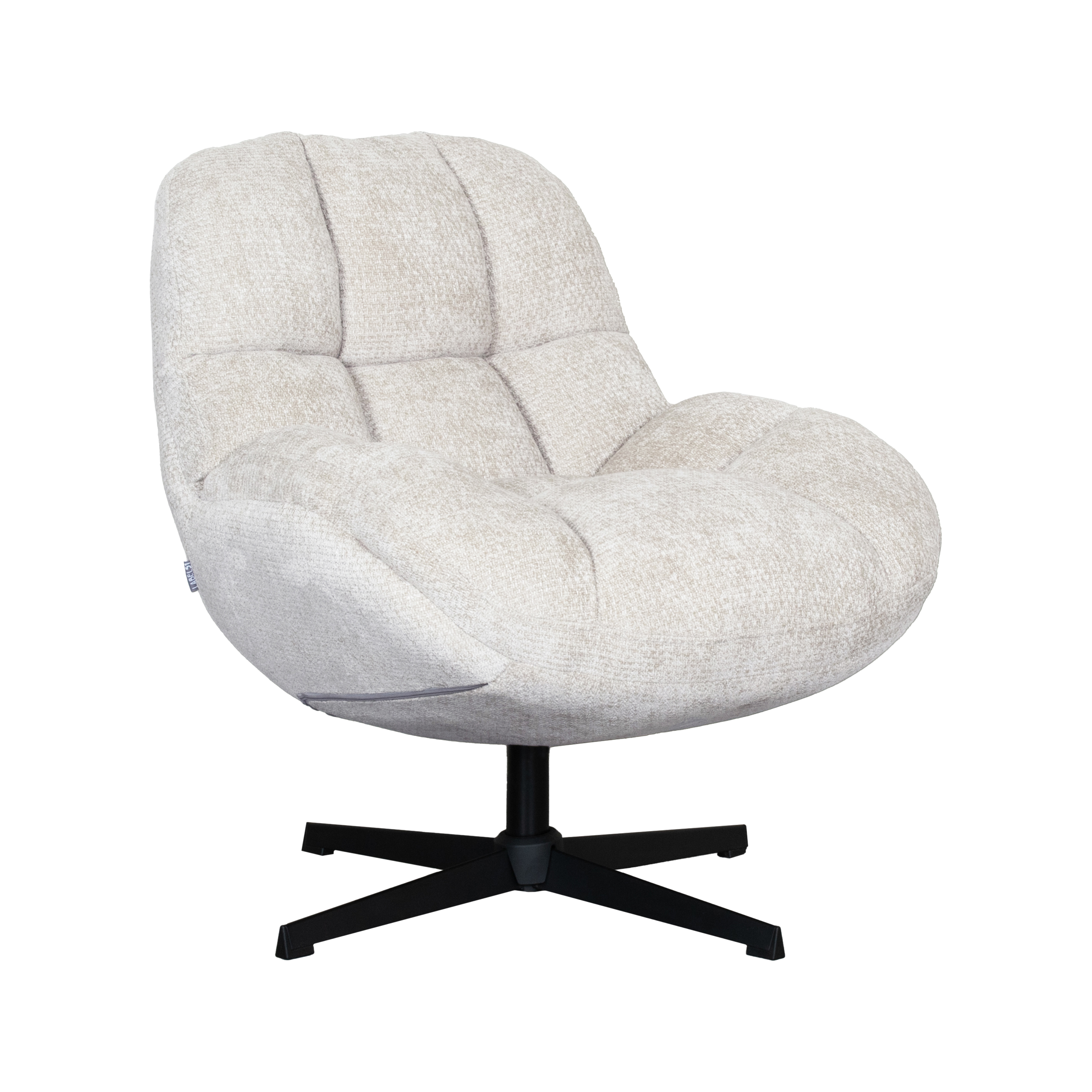 Fauteuil I_Huxley - Naturel Beige - Elite - Sans accoudoir - LABEL51