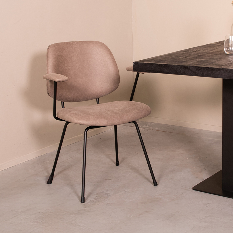 I_Rivano - Taupe - Marron - Micro Suede - Moderne - LABEL51